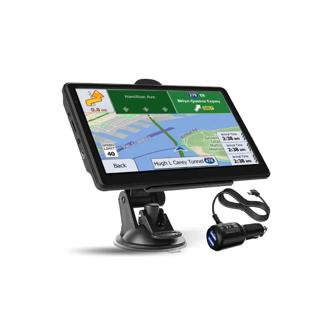 7 Inch GPS Navigation system main image with suction