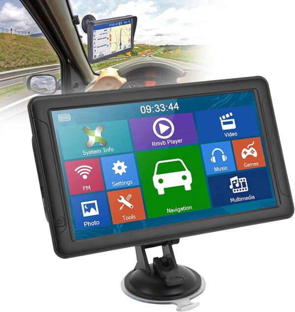9 Inch Car & Truck GPS Navigation System - Image 2
