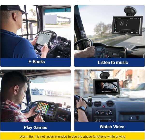9 Inch Car & Truck GPS Navigation System - Image 14