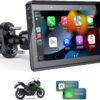 5 inch Motorcycle Carplay Android Auto Wireless Navigation Screen Waterproof